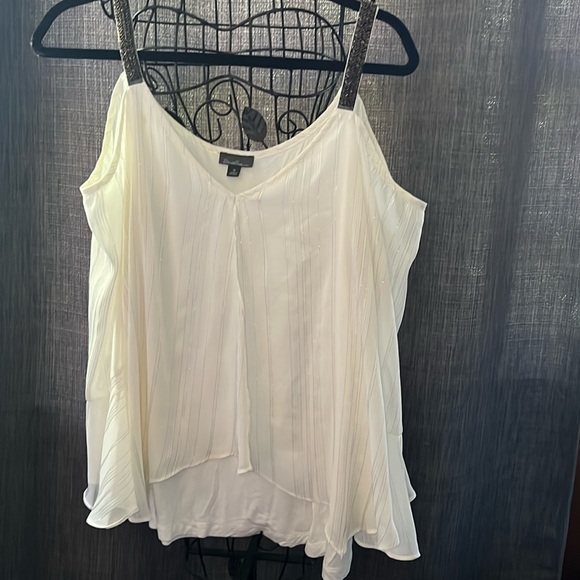 Breathless Blouse off shoulder with beaded straps - Picture 1 of 8